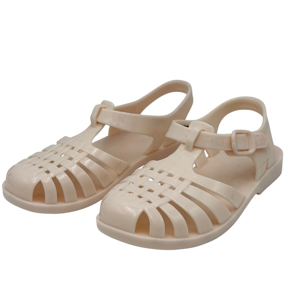 Cat & Jack Kids Light Pink Sunny Jelly Sandals Water Friendly Size 11 New